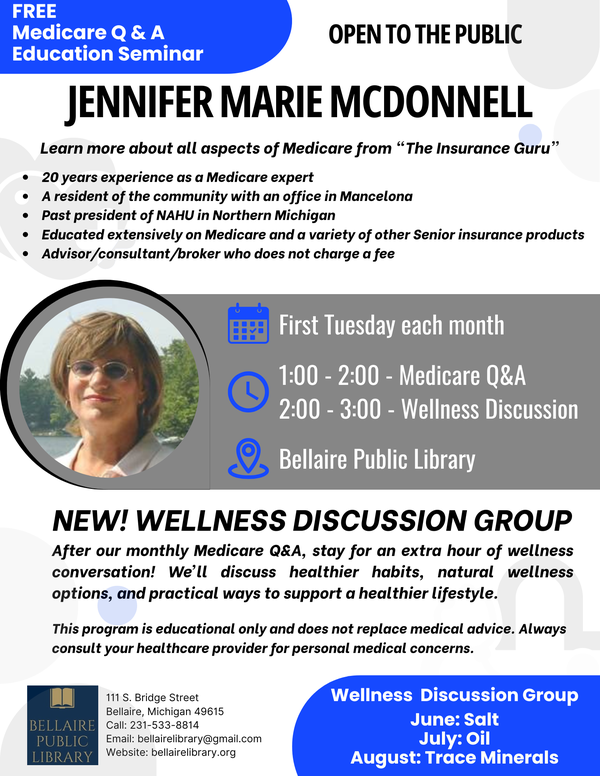 Jennifer McDonnell Medicare and Wellness Events