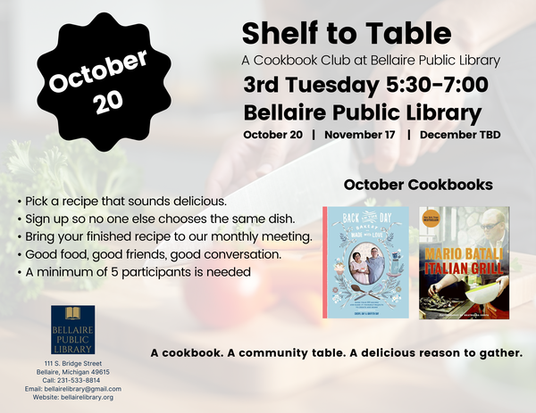 October Foodie Book Club